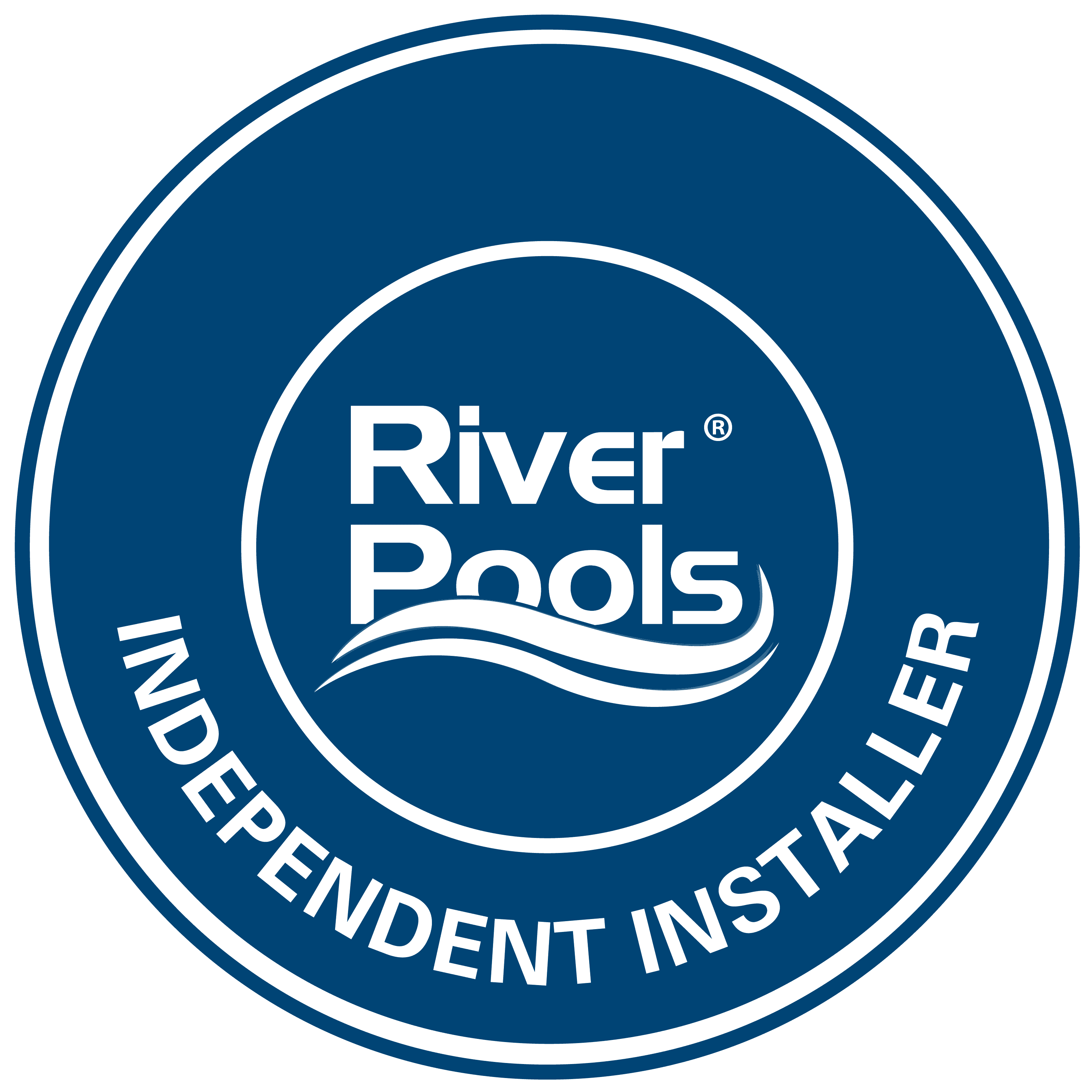 river pools independent installer badge
